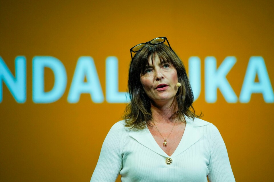 KOMMISJON: Kjersti Løken Stavrum har ledet Ytringsfrihetskommisjonen, som la fram sin rapport under Arendalsuka 2022. Kjersti Løken Stavrum har leidd Ytringsfrihetskommisjonen som la fram rapporten sin under Arendalsuka 2022. Foto: Ole Berg-Rusten / NTB / NPK